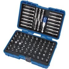 Image of Draper Screwdriver and Magnetic Bit Holder Set (80 Piece) MBH80 82396