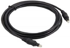 Image of 2 Metre Digital Fibre Optical Audio Cable SPDIF 2x Toslink Plug Digital Fibre