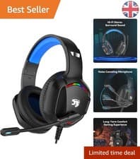 Image of A36 Multi-Platform Gaming Headset with Mic & Noise Cancelling for PC & Consoles