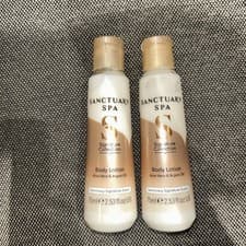 Image of 2x Sanctuary Spa Body Lotion Vegan Body Moisturiser Cruelty Free 75ml