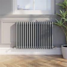 Image of Traditional Colosseum Triple Bar Column Radiator Anthracite 600x830mm 18 Tubes