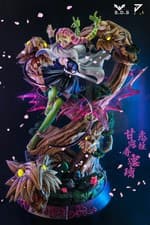 Image of Kanroji Mitsuri with LED - Demon Slayer: Kimetsu no Yaiba Resin Statue - S.D.S S