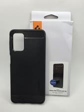 Image of Spigen Samsung Galaxy M32 5G Case Rugged Armor Shockproof Matte Black ACS03046