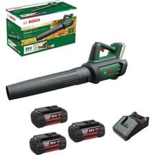 Image of Bosch ADVANCEDLEAFBLOWER 36V-750 Brushless Garden Leaf Blower 3 x 6ah Li-ion
