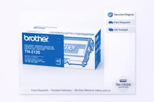 Image of Genuine Brother TN-2120 (TN2120) High Yield Black Toner Cartridge 2,600 Pages