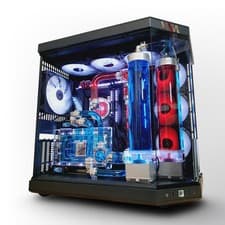 Image of GAMING PC GEFORCE RTX4090 INTEL I9 14900k DDR5 DUAL VIXIA CUSTOM WATERCOOLED PC