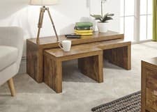 Image of Jakarta Living Room Mango Furniture Coffee Table TV Unit Lamp Table Desk
