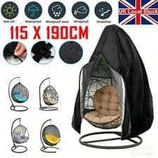 Image of Egg Chair Cover Waterproof Heavy Duty Hanging Egg Chair Cover Garden Outdoor UK~