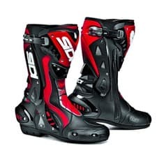 Image of Sidi ST CE Motorcycle Boots Black Red