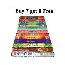 Image of Hem Incense Stick Genuine Joss Insence Sticks Hex Mix & Match Scents 20 Sticks