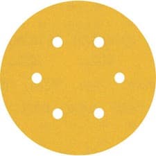 Image of Bosch EXPERT C470 Red Wood Top Sanding Discs 150mm 150mm 240g Pack of 5
