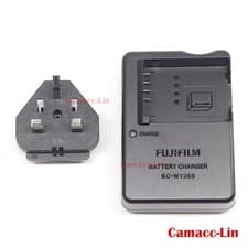 Image of Original FujiFilm BC-W126S Charger For NP-W126S Battery XT3 XT10 XT20 X100F X-H1