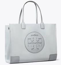 Image of TORY BURCH Handbag Ella Large Tote Bag Color Powder Blue ***NEW*** B942