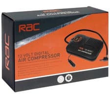 Image of RAC 12V Digital Air Compressor Car Tyre Inflator 150PSI digital display - New