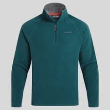 Image of Craghoppers Men's Corey Half Zip | Deep Ocean Green
