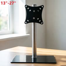 Image of Single Monitor Arm Mount Adjustable Desk Stand for 13-27" Screens & LED TVs, UK
