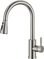 Image of 360° Kitchen Sink Mixer Taps Pull Out Spout Spray Single Lever Modern Mono Tap