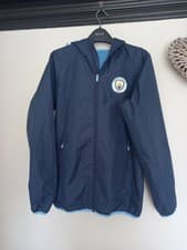 Image of Manchester City Shower Jacket Size S With Tags Official Licenced Product