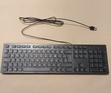 Image of Dell KB216 Slim Office Multimedia GERMAN QWERTZ Keyboard