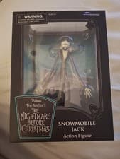Image of Jack Skellington Figure Tim Burton's The Nightmare Before Christmas Collectable 