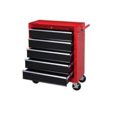 Image of Steel Tool Chest Roller Cabinet Large Professional Box With Ball Bearing Slide