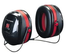 Image of 3M PELTOR Optime III H540B Neckband / 3 Premium Quality Ear Defender Muffs