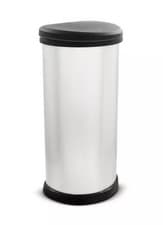 Image of Curver Deco Touch Top Kitchen Bin 40L | Waste Rubbish Dustbin