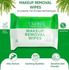 Image of PURE FACIAL 3 IN 1 COMPLETE MAKE UP REMOVAL FACE CLEANSING WIPES 25'S CHOOSE Qty