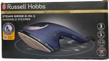 Image of Russell Hobbs Steam Genie 2-In-1 Hand Held Clothes Steamer & Steam Iron 28370