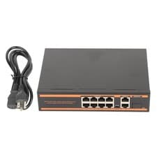 Image of Poe Switch 100M 1000M 11Port Unmanaged 802.3af Compliant Gigabit PoE Switch