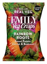 Image of Emily Rainbow Roots Veg Crisps 30g - 12 Pack