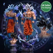Image of 42cm Dragon Ball Super Ultra Instinct Goku Figure Migatte No Gokui 1/6 GK Statue