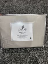Image of New Paoletti King Size Fitted Sheet - 100% Cotton FREE UK POSTAGE