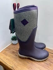 Image of Muck Boot Company Arctic Sport II Tall Size 7 Wellington Boots Purple Wellies