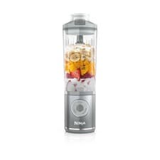 Image of Ninja Blast Max Portable Blender, 570ml, Rechargeable MAX Silver 