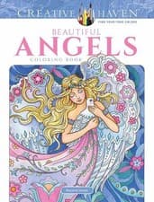 Image of Creative Haven Beautiful Angels Coloring Book by Marjorie Sarnat (English) Paper