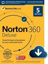 Image of Norton 360 Deluxe 2026 5 Device for 12 months Emailed Key EU UK - 5 Min Delivery