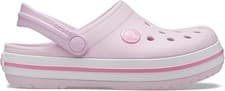 Image of Crocs Unisex Kids Crocband K Clogs, Ballerina Pink, 2 UK New with tags