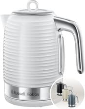 Image of Russell Hobbs Inspire Electric 1.7L Cordless Kettle (Fast Boil 3KW, White Premiu