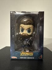 Image of Hot Toys Cosbaby - Avengers Infinity War - Captain America Figure COSB429