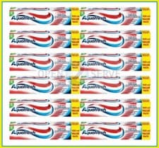 Image of 12x Aquafresh Triple Protection Toothpaste 100ml | Fresh Breath & Healthy Teeth