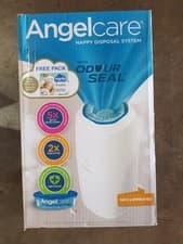 Image of Angelcare Nappy Disposal System Bin Baby Diaper Nappies Hygienic New Unused