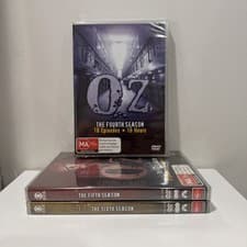 Image of OZ Series Seasons 4 5 6 DVD Collection HBO 4-6 Brand New & Factory Sealed