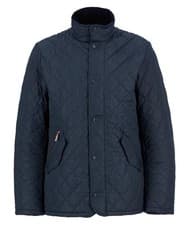 Image of Barbour Men's Chelsea Sportsquilt Jacket Navy, Size M