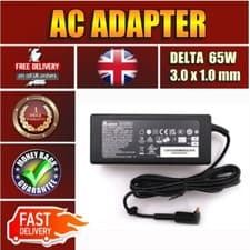 Image of 19V 3.42A 65W 3.0MM X 1.0MM AC ADAPTER POWER SUPPLY CHARGER PSU