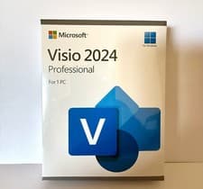Image of Microsoft Visio Pro 2024 Retail Box 1PC