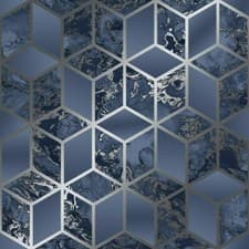 Image of Muriva Elixir Liquid Marble Metallic Shimmer Swirl Heavyweight Wallpaper