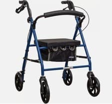 Image of Aidapt Four Wheeled Rollator VP173 Replacement Parts Spares Bag Hand Brake Seat