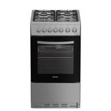 Image of Indesit 50cm Dual Fuel Cooker - Stainless Steel I5G3PMX