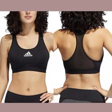 Image of NEW Adidas [ XS ] Don't Rest Alphaskin Racerback Sports Bra Black #T1142